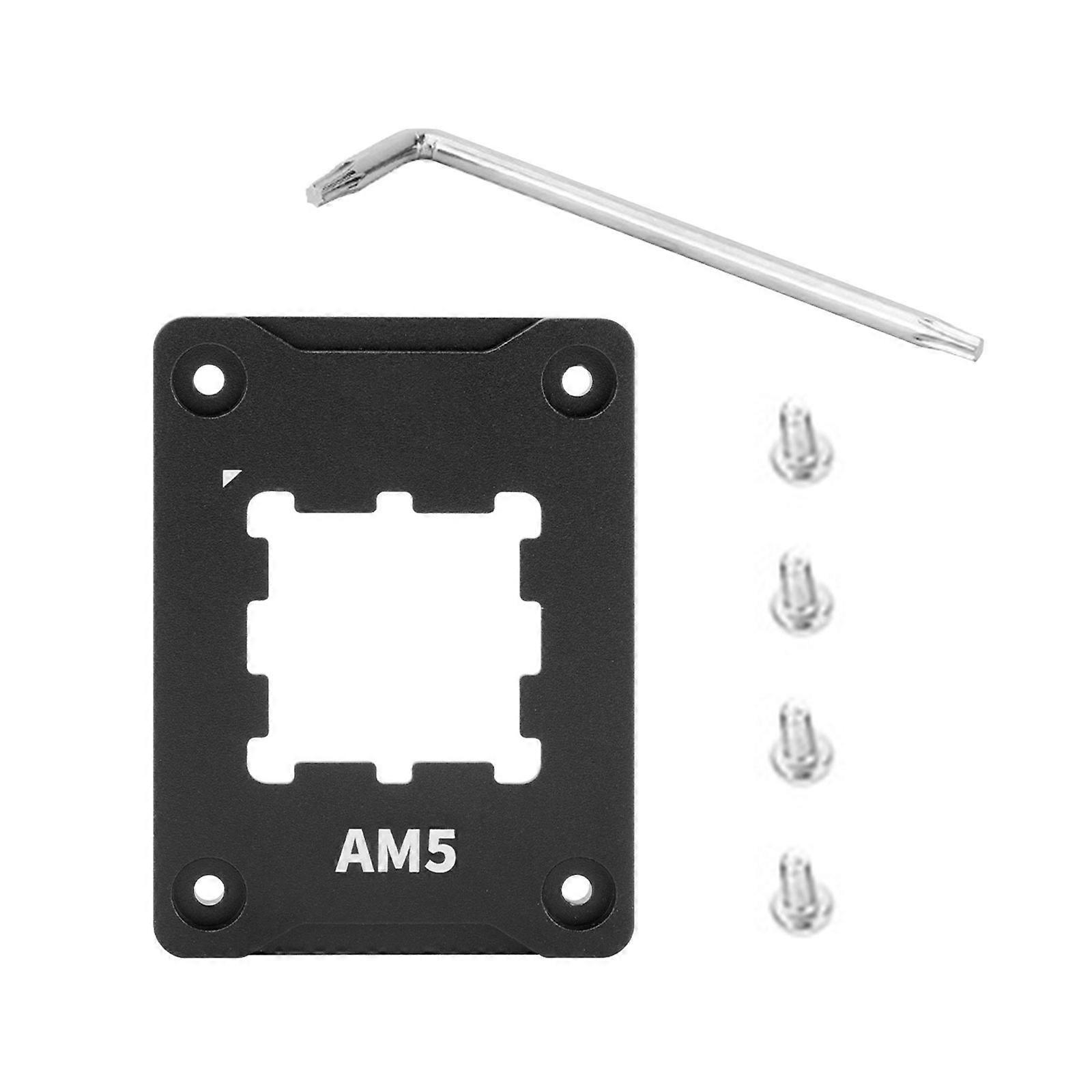 AM5 CPU Holder, Effective Heat Conductions Quality AntiBending Contact Frame Strong AM5 Mount for Stable CPU Support Multicolor