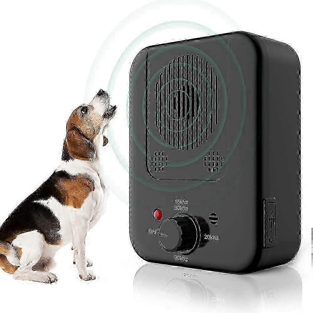 2025 New Dog Anti Bark Device Adjustable Frequency 3 Ultrasonic Anti Bark Device Dog Training Anti B p