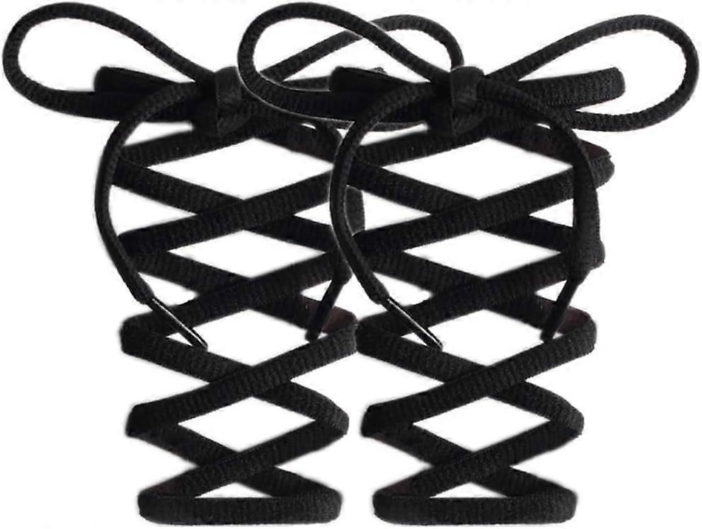 Half Round Shoelace set of 2 pairs 12 colors Multiple lengths Shoe Lace For