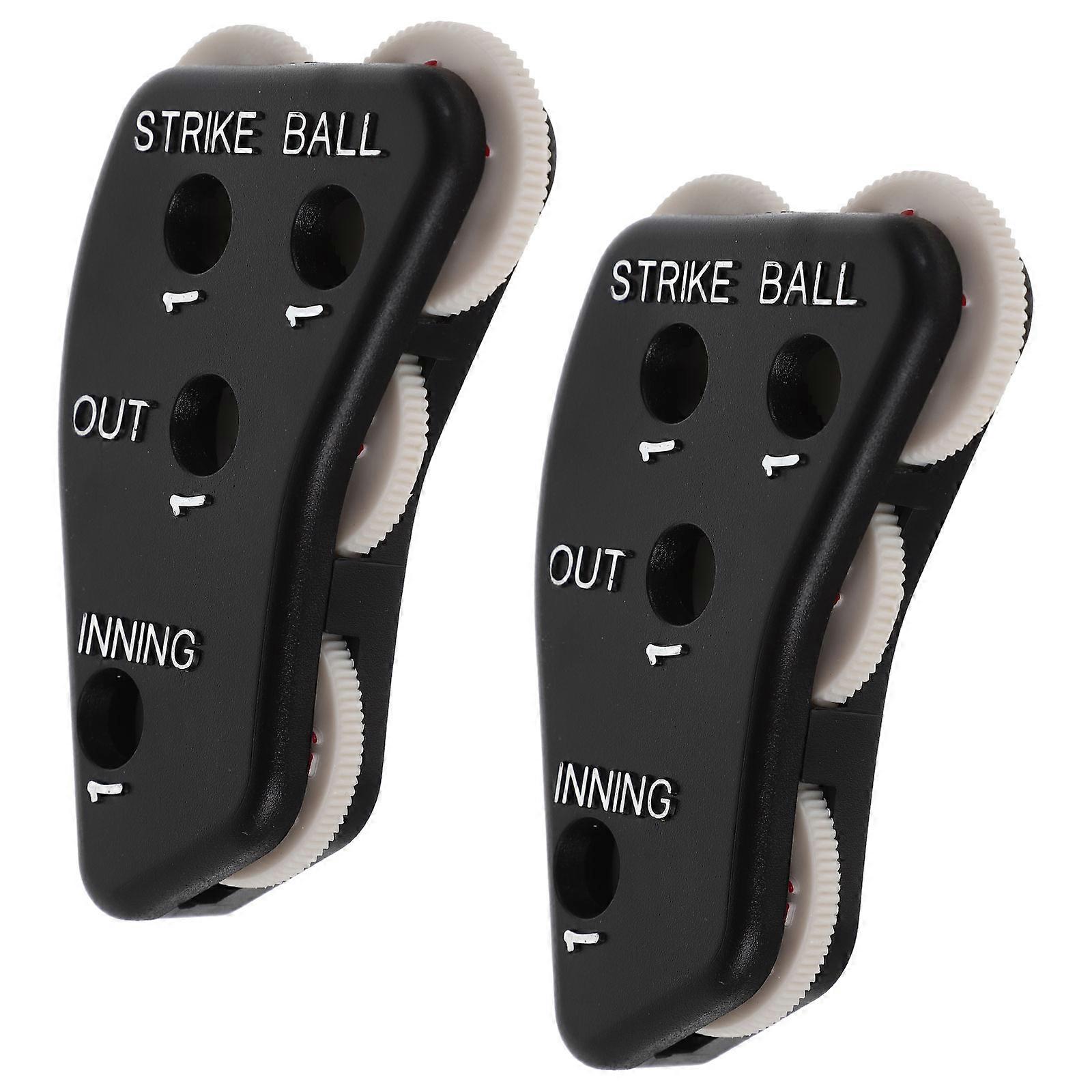 Baseball Score Counter Clicker for Umpire Use 10Pcs Pack
