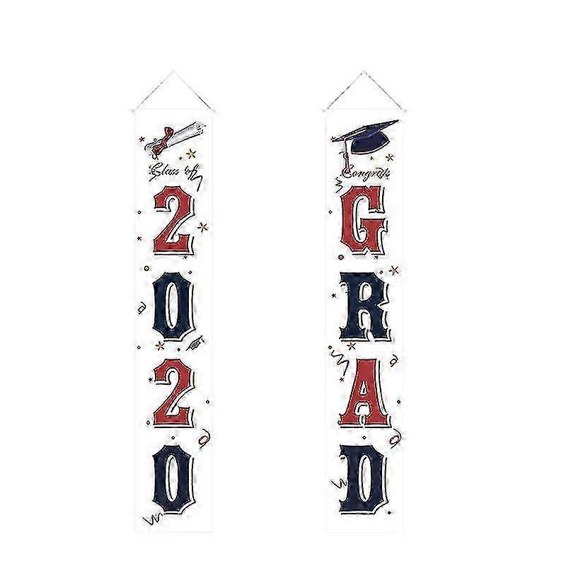 1pair Front Door Decor For Graduation f74