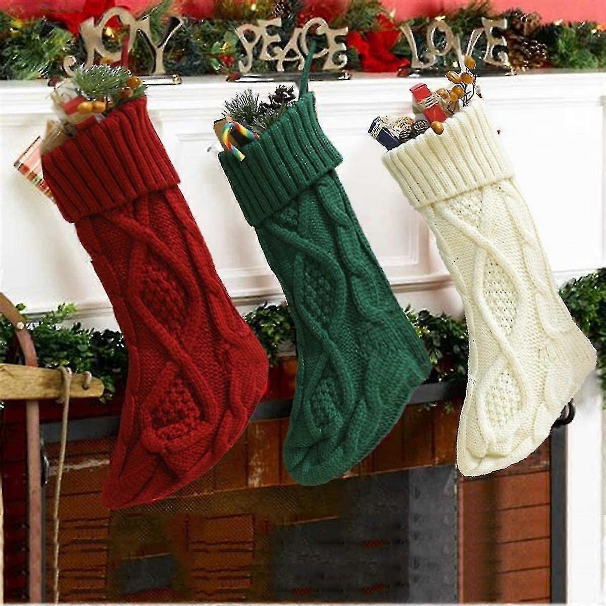 Christmas Sock for Stocking Stuffers with Durable Fabric