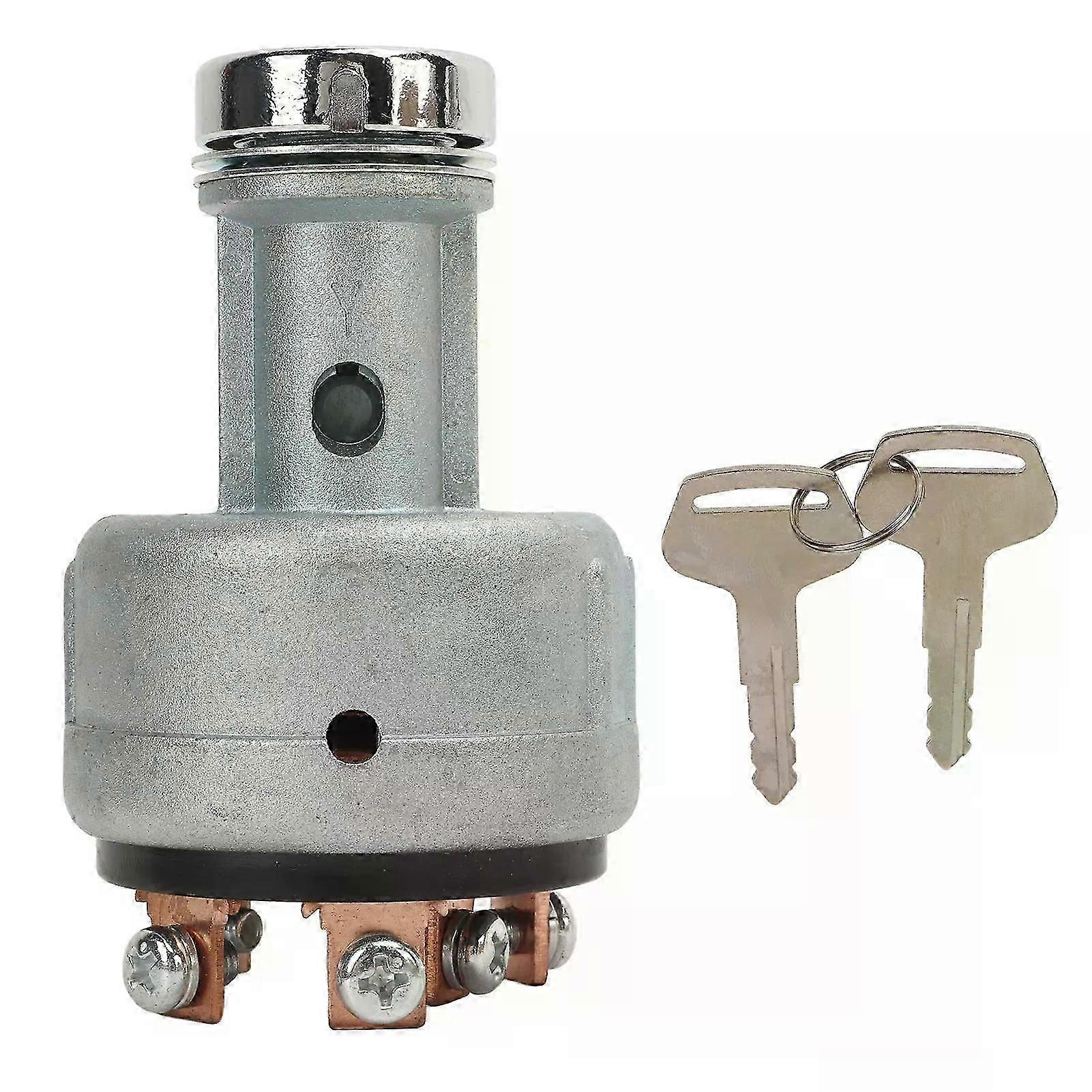 Ignition Starter Switch Lock With Keys 08086-10000 Replacement For John Deere 650 750 850 950 1050 Ignition Key Switch