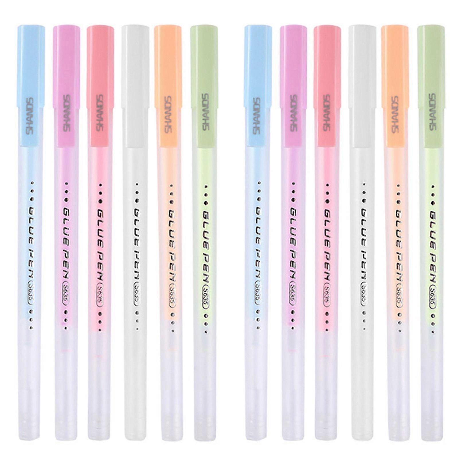 Multi-Color Quick Dry Craft Glue Set Safe for all ages. DIY projects