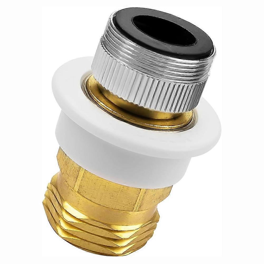 Dishwasher Snap Coupling Adapters, Faucet Adapter for Sink Faucet 15/16in-27M or 55/64in-27F X 3/4in GHTM