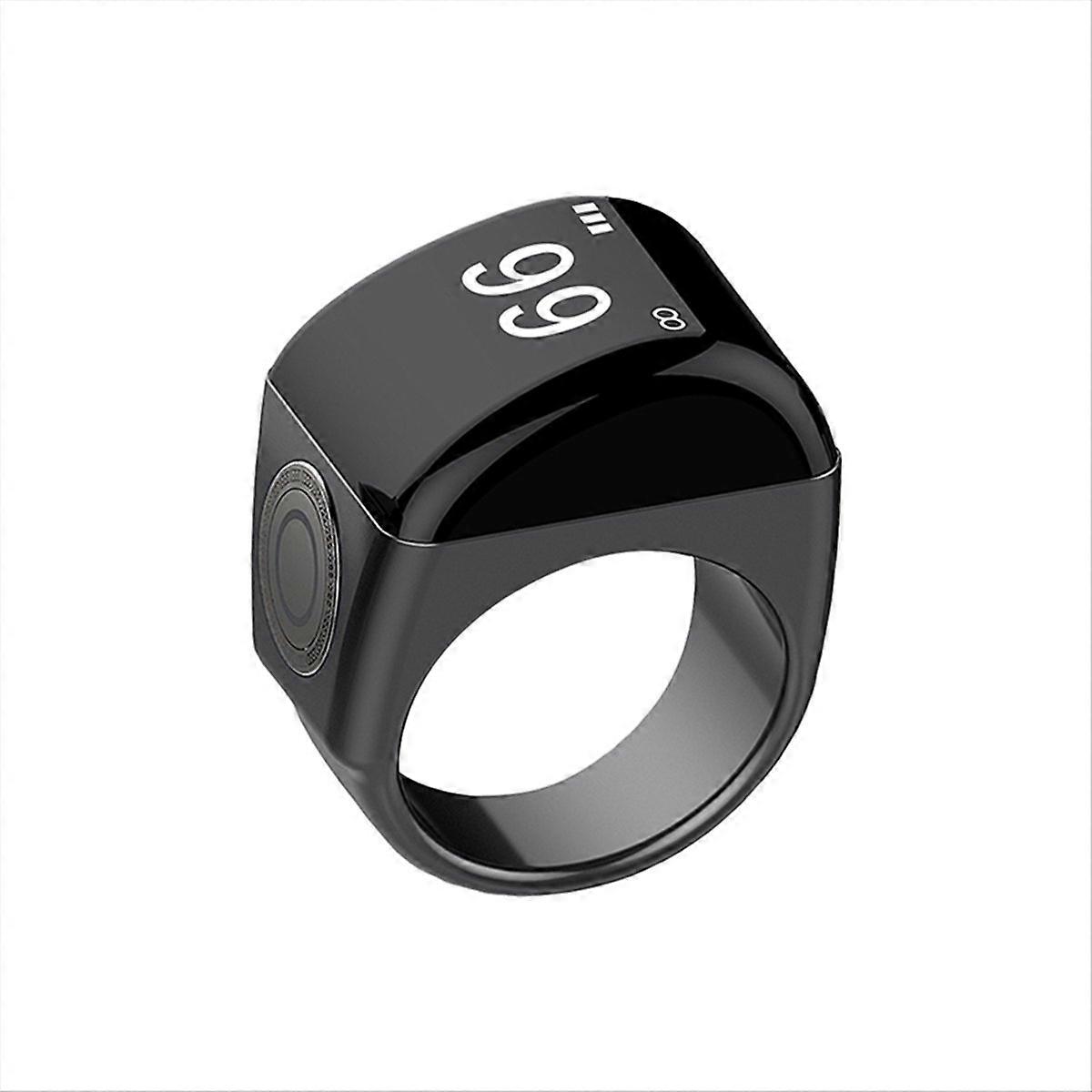 APP Controlled Display 5 Prayer Time Reminders Black,22mm