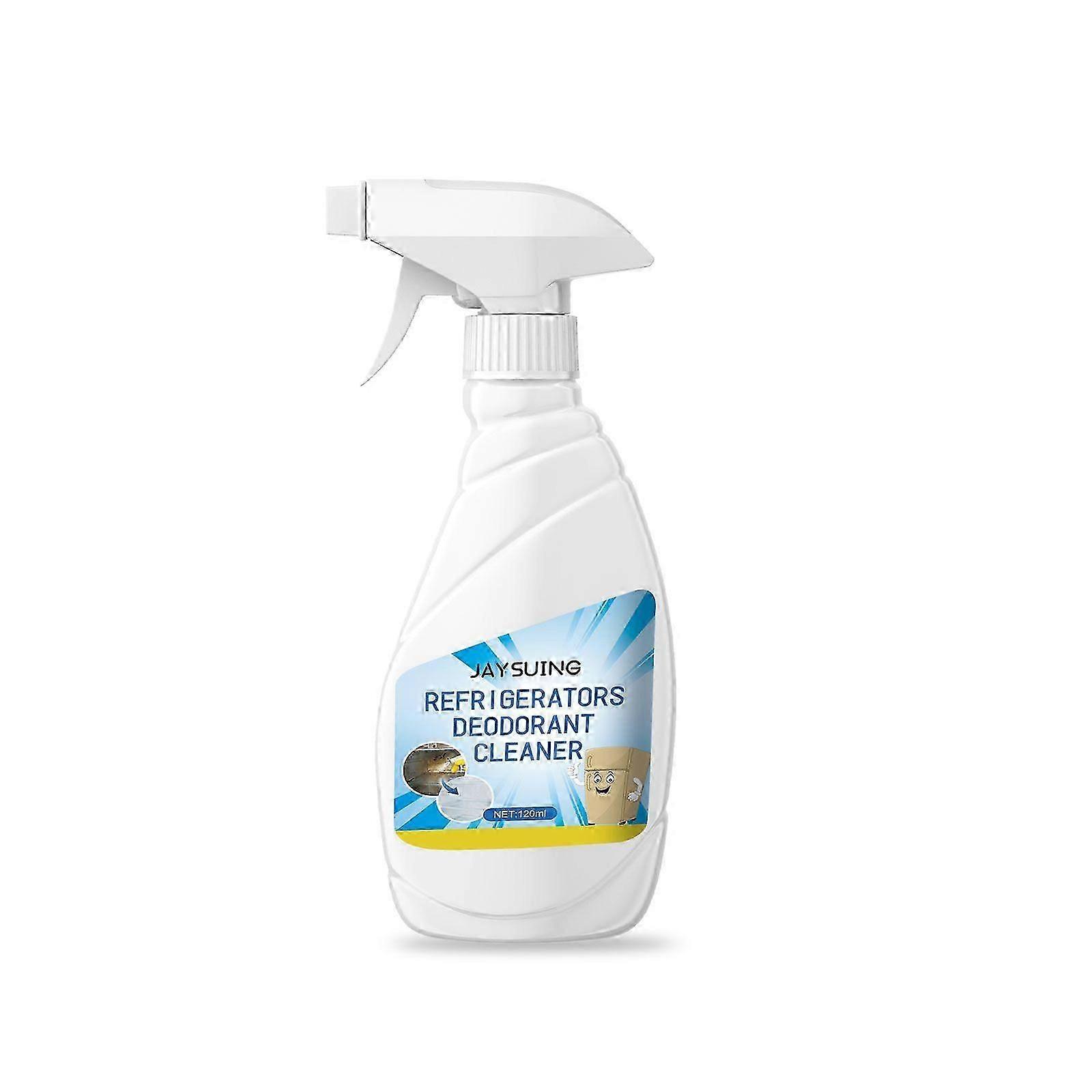 Natural Refrigerator Odor Remover - Eco-Friendly Deodorizer & Stain Cleaner with Baking Soda & Lemon Extract, Prevents Frost & Long-Lasting Freshness