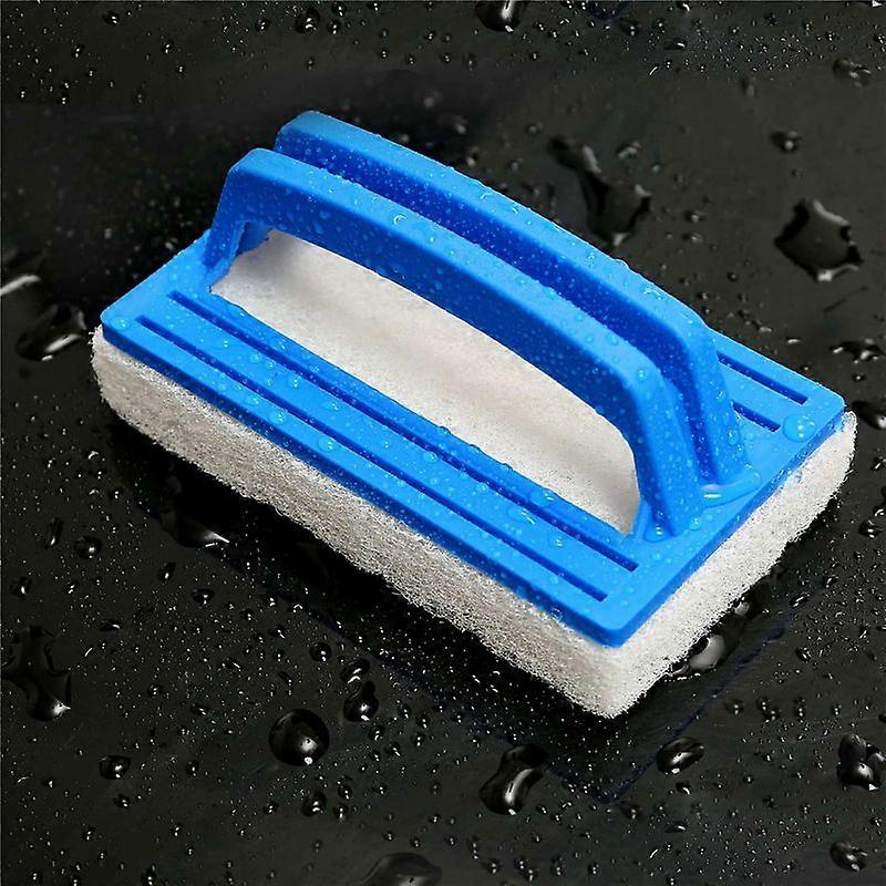 2 Pack Hand-Held Pool Scrub Brush,for Cleaning, Kitchen, Bathroom Tub