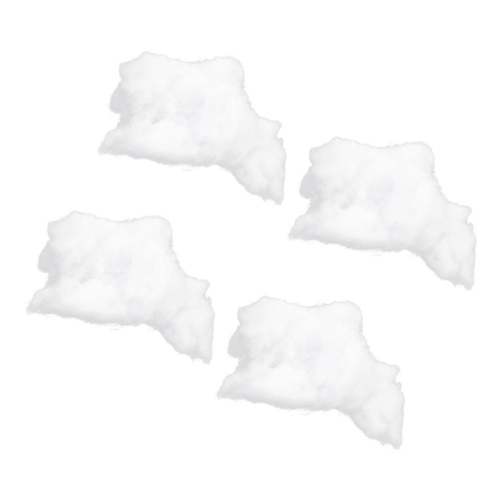 Pillow Filler 4Pack Versatile Pp Cotton Stuffing for Diy Doll Making Cushions and Plush Toys Crafting Needs