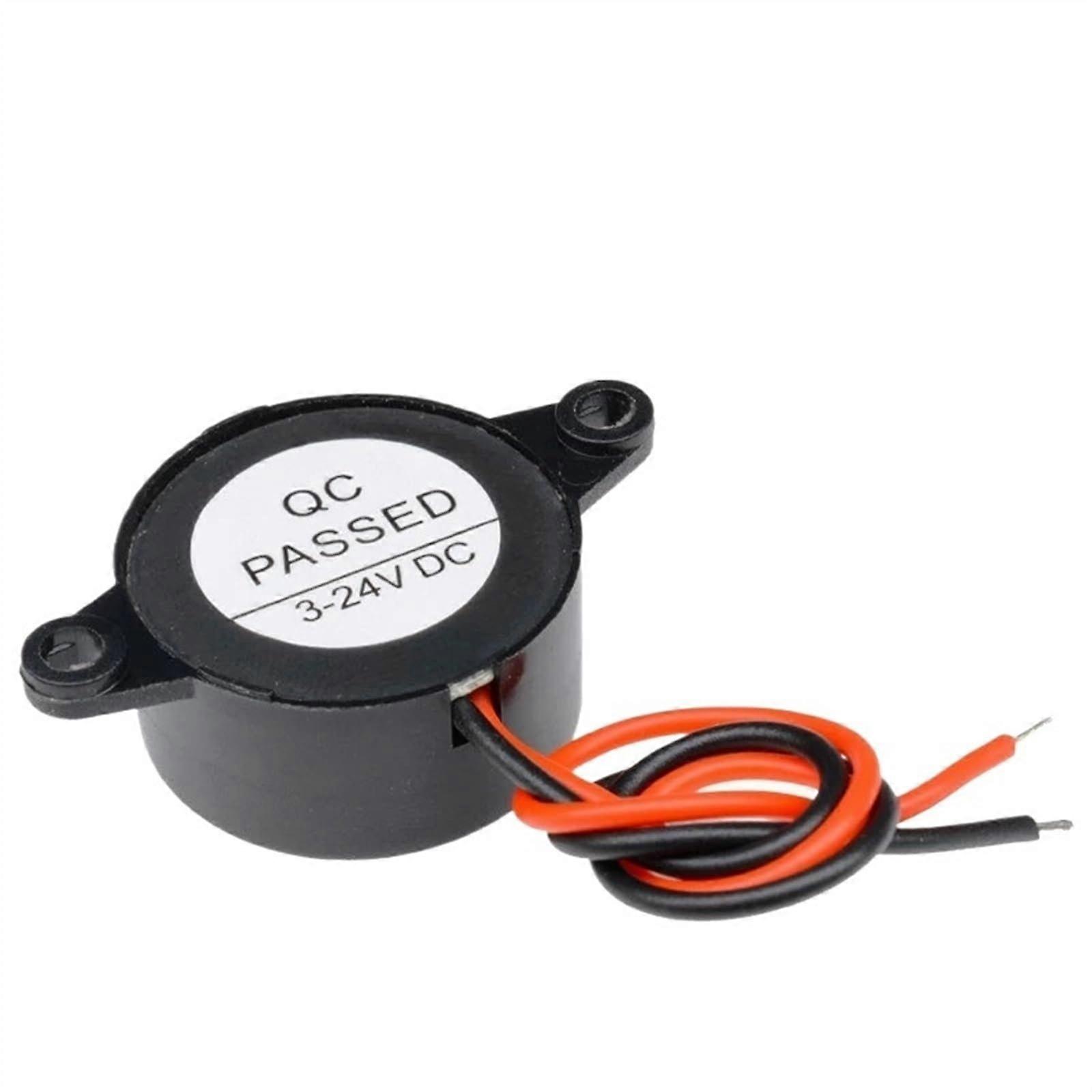 Decibel Warning Buzzer Alarm Speaker DC 324V Piezoelectric Continuous Sound for Safety Ref: 1686