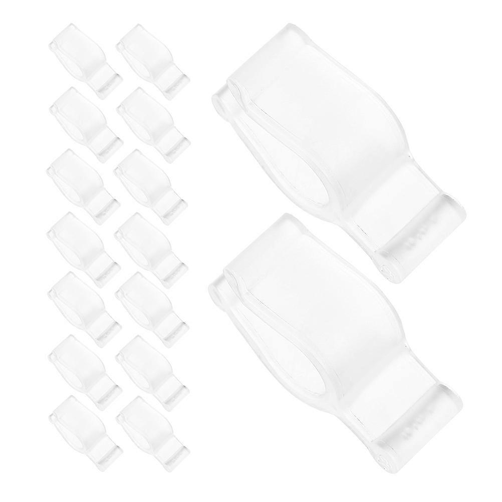Cosmetic Pump Dispenser Locks for Bottle Leakproof Lock 40Pcs Transparent