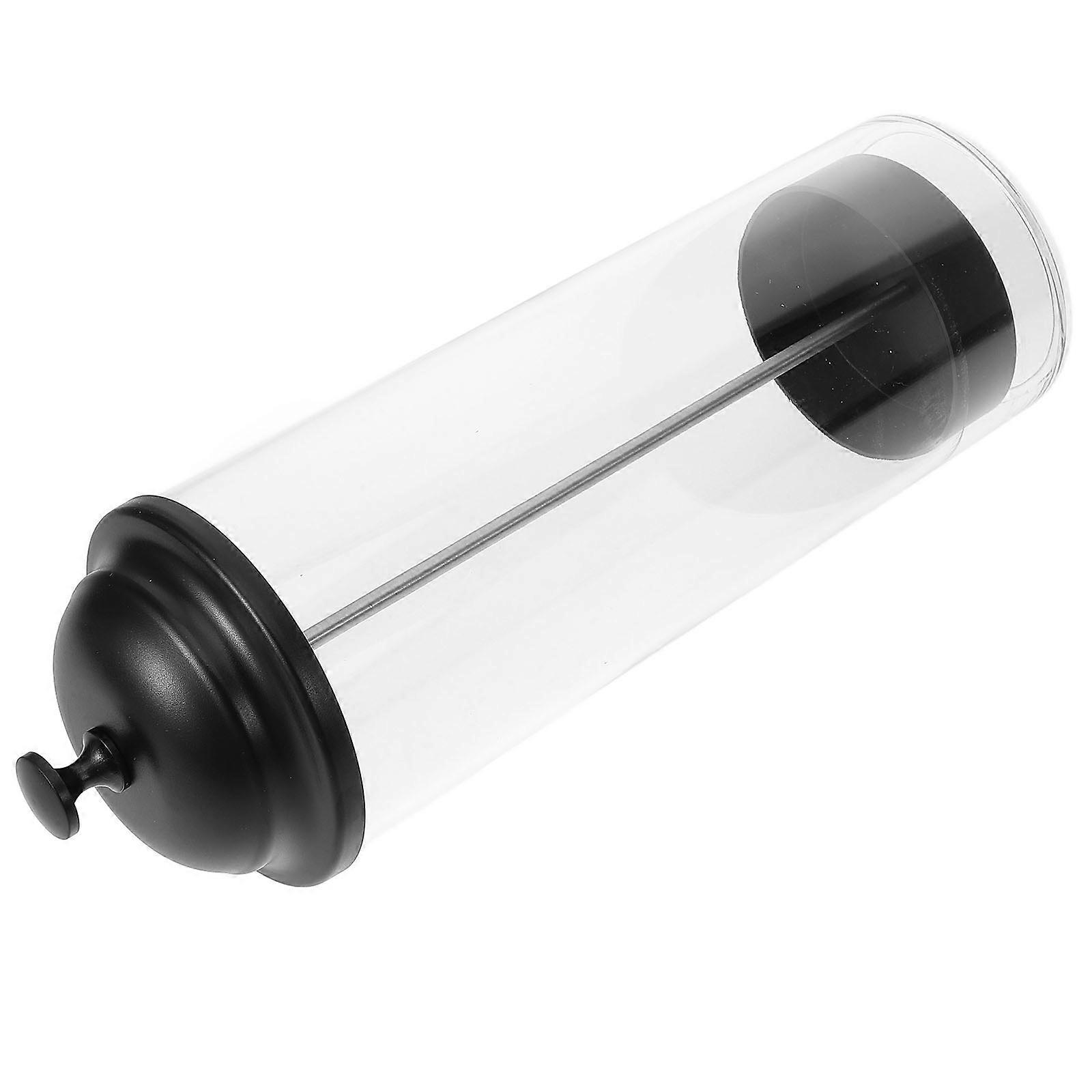 Transparent Straw Organizer Holder for Drinks with Material