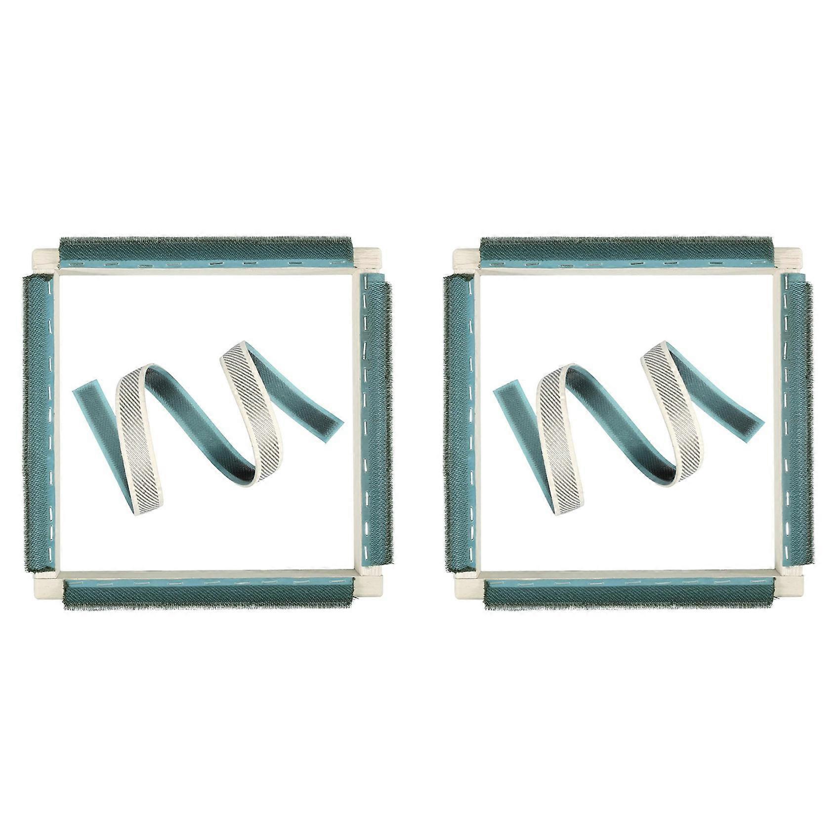 2X Gripper Strip Rug Fabric Hooking for Tufting Frame, Solid Hooking Gripper Strip Rug Hooking Gripper Strip for Tufting