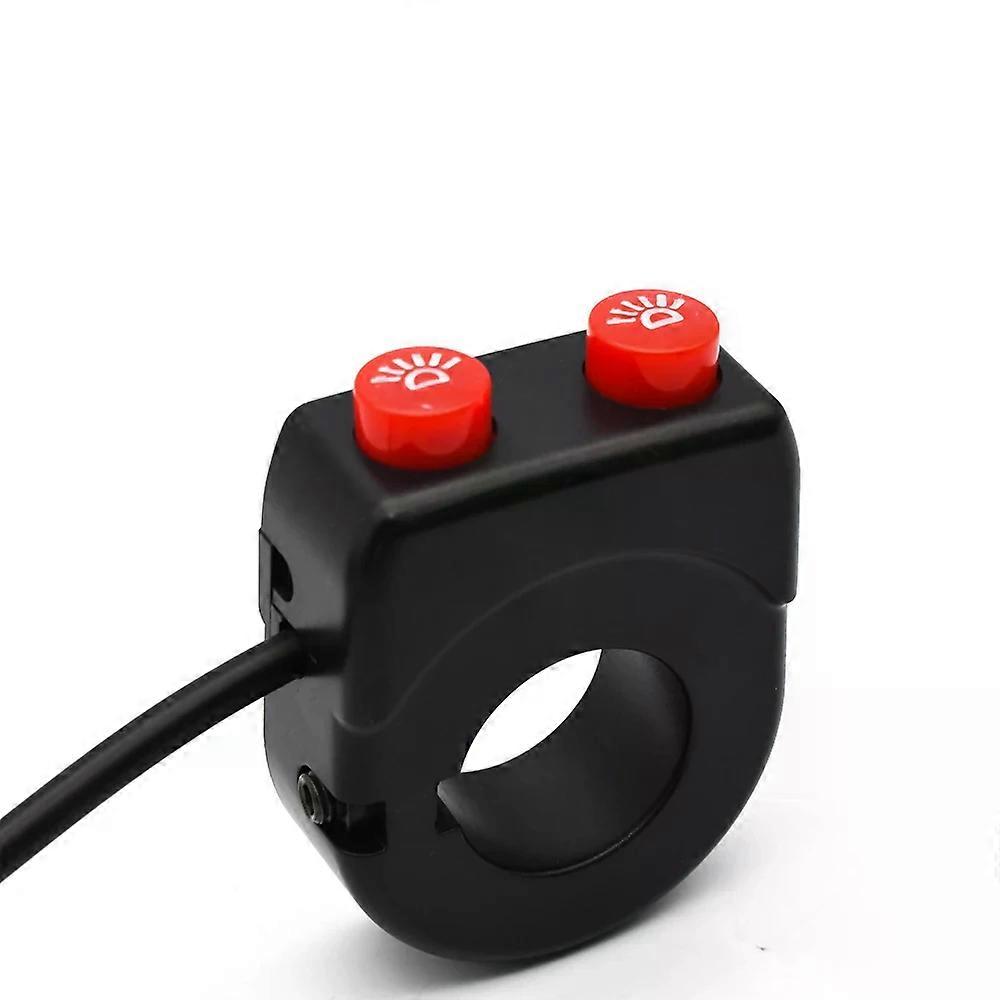Upgraded Motorcycle Combination Switch Horn Turn Signal All-in-One Button Switch Universal Moto Handlebar Control Switch 22mm