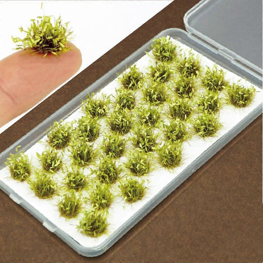 Simulation Miniature Grass Bushes Artificial Grass Small Grass Model  Garden Scene