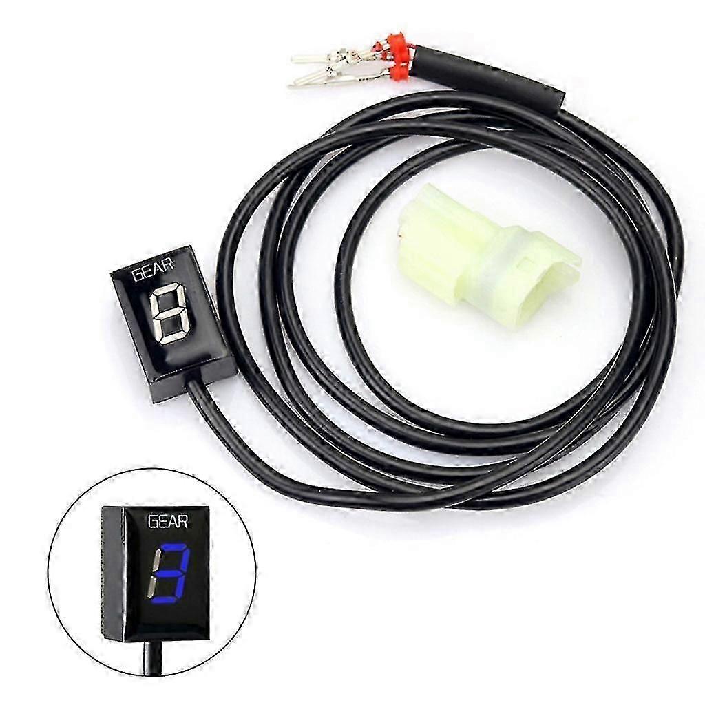 LCD Speed Display Screen Universal Gear Indicator Motorcycle Accessories