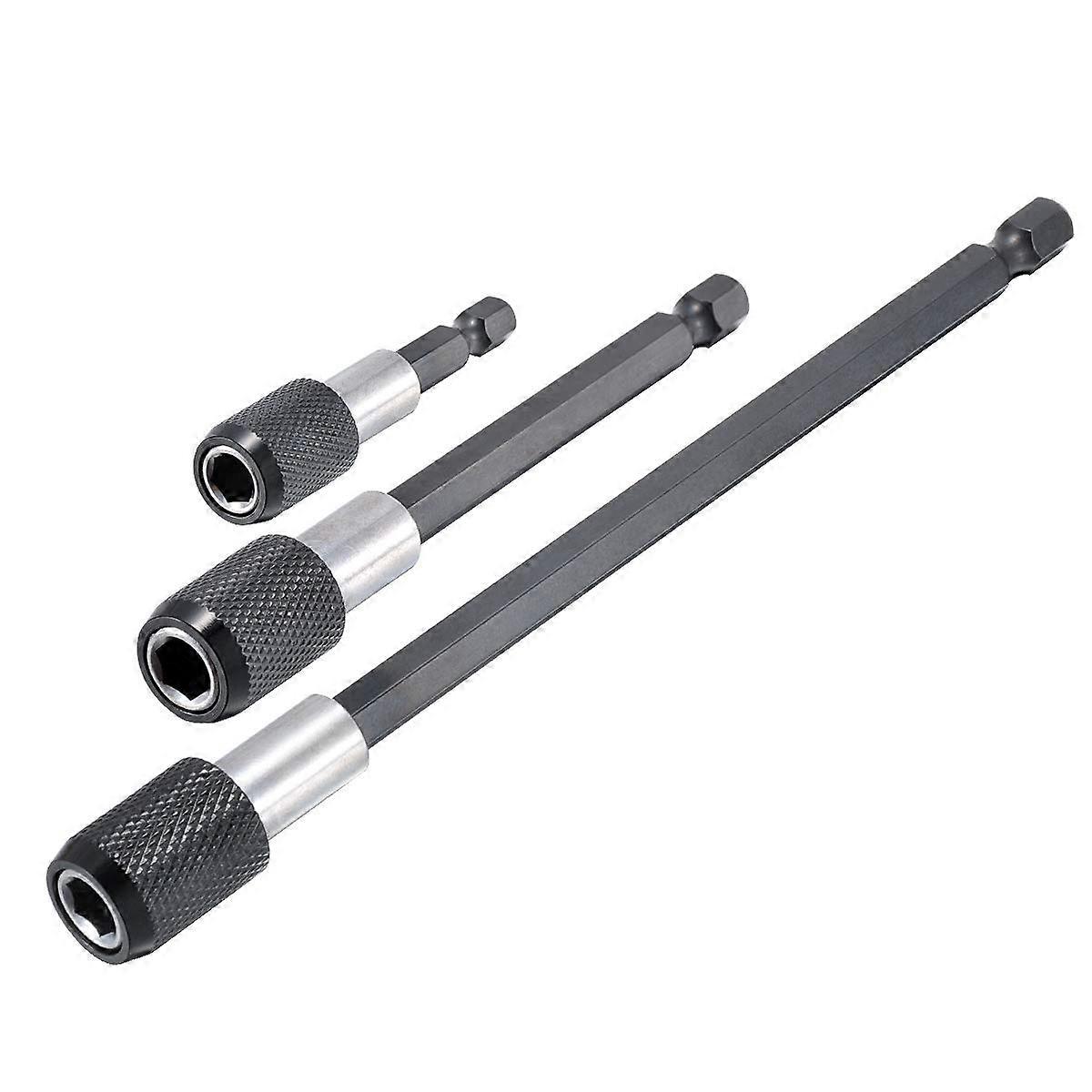 Magnetic Screwdriver Bit Holder Set with 1/4 Inch Hex Shank Drill Bit Extension, 60150mm