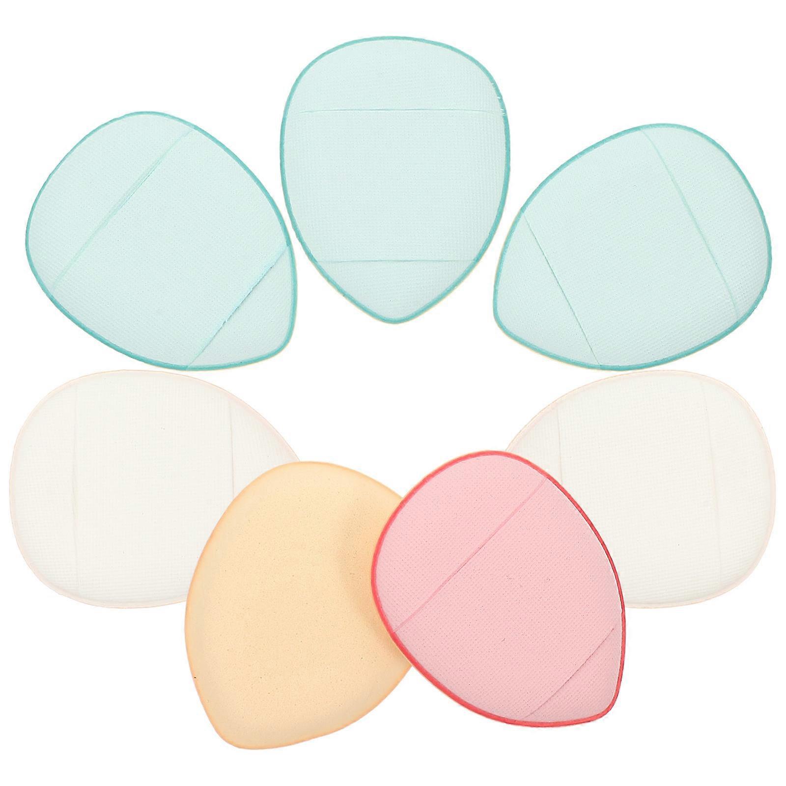 Finger Puff Mini Makeup Puff for Makeup Use 7Pcs Comfortable Reusable