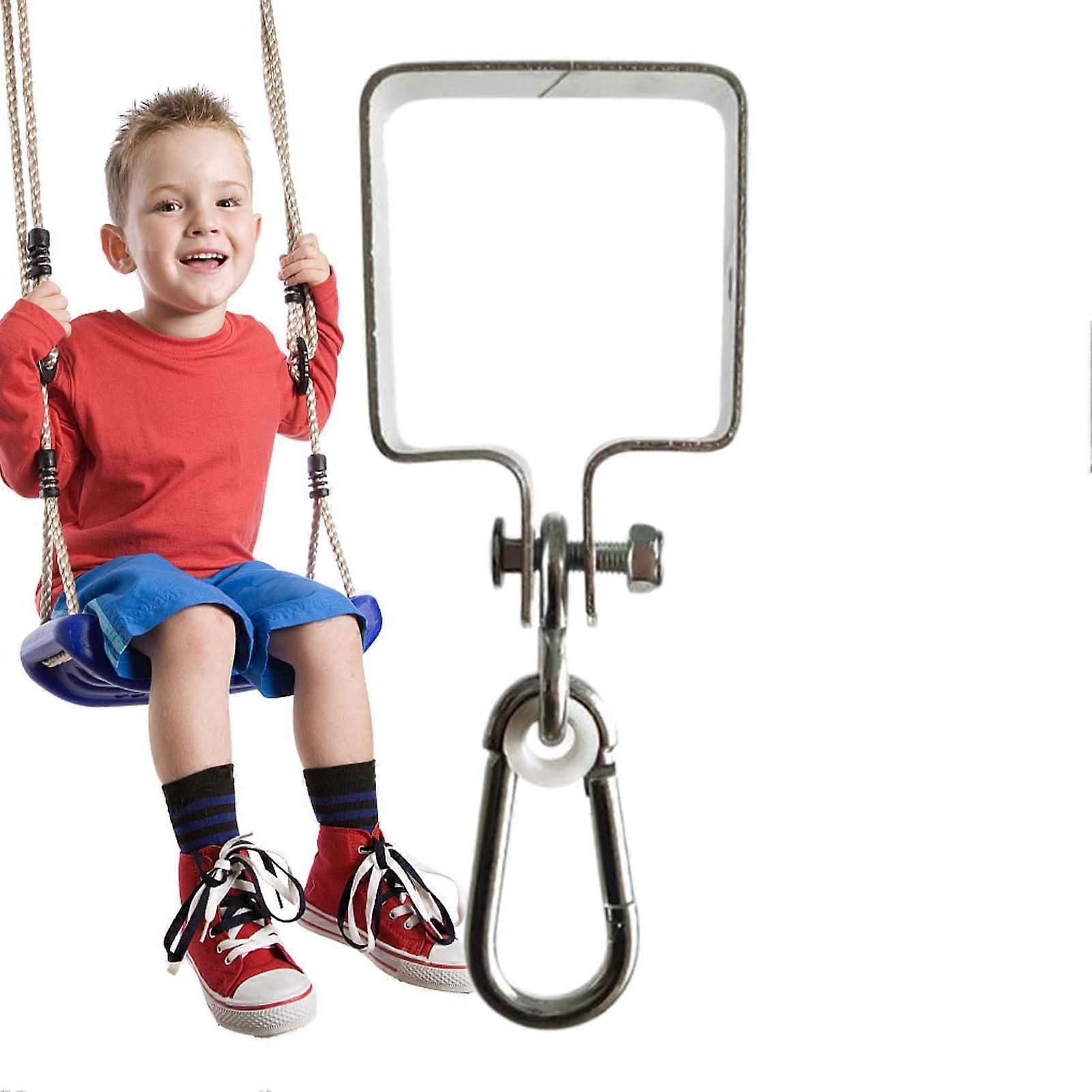 Hammock Hanging Hooks Heavy Duty for Square Beams, RustResistant Quick Change Swing Hardware