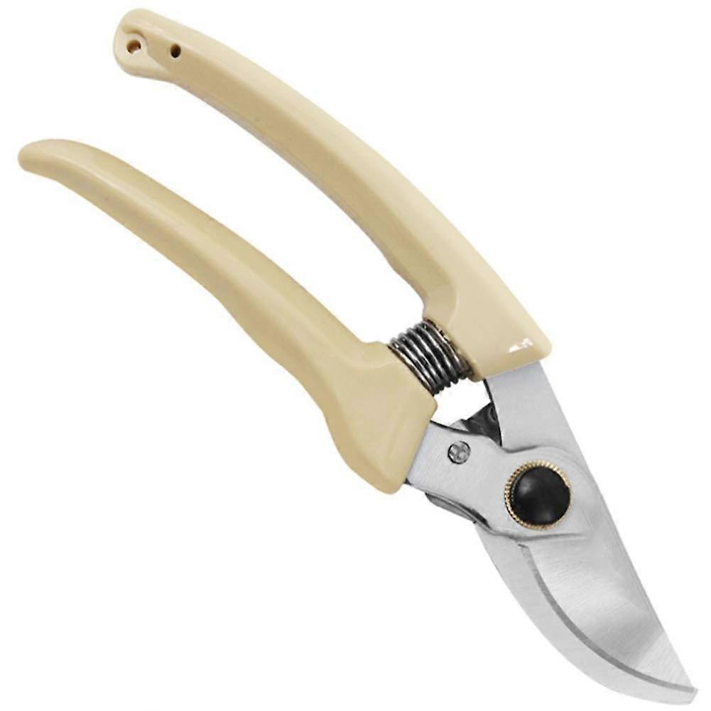 Bypass Pruning Shears with Sharp ThreeEdge Blade and Safety Lock for Flowers Plants and Bushes