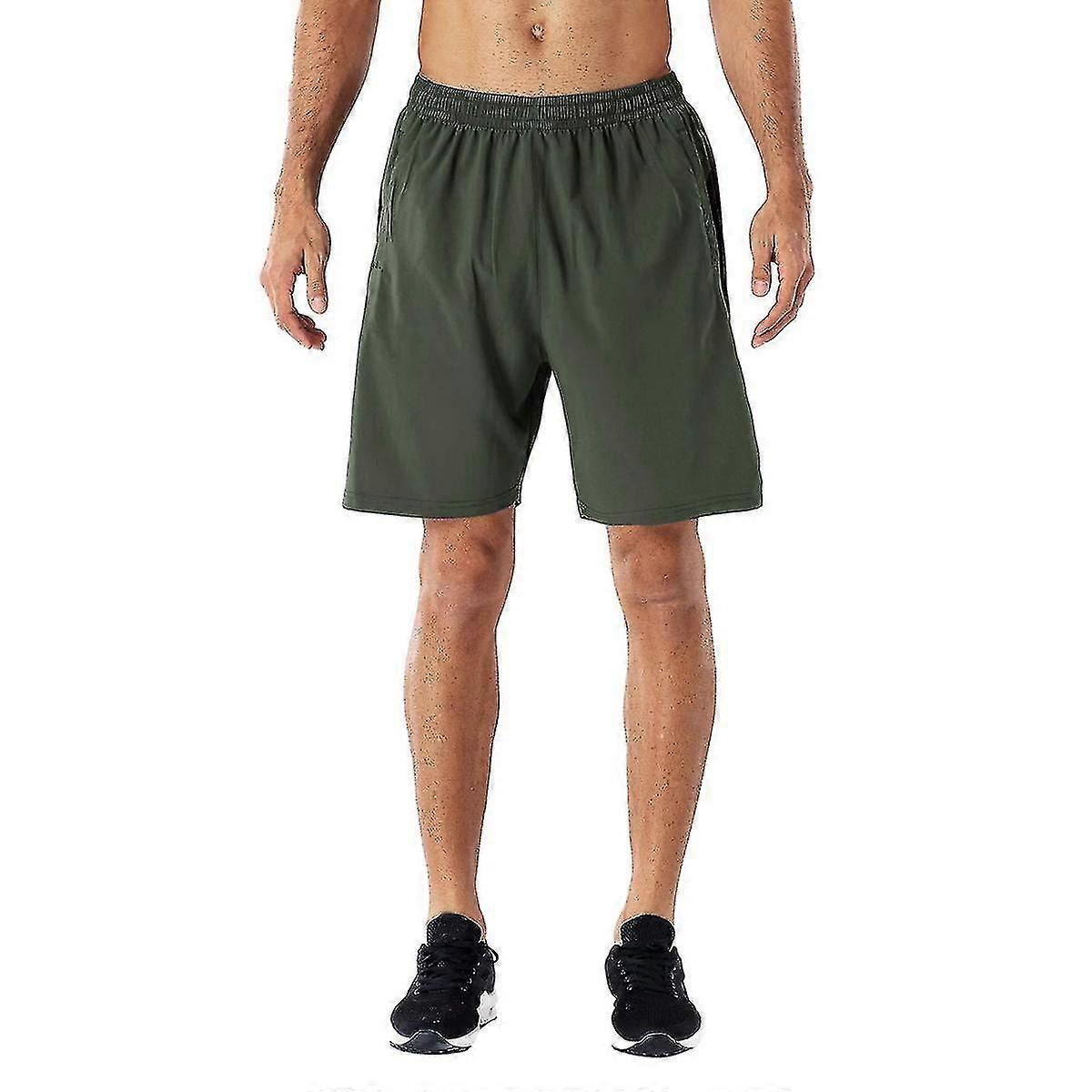 Mens Casual Summer Solid Daily Shorts
