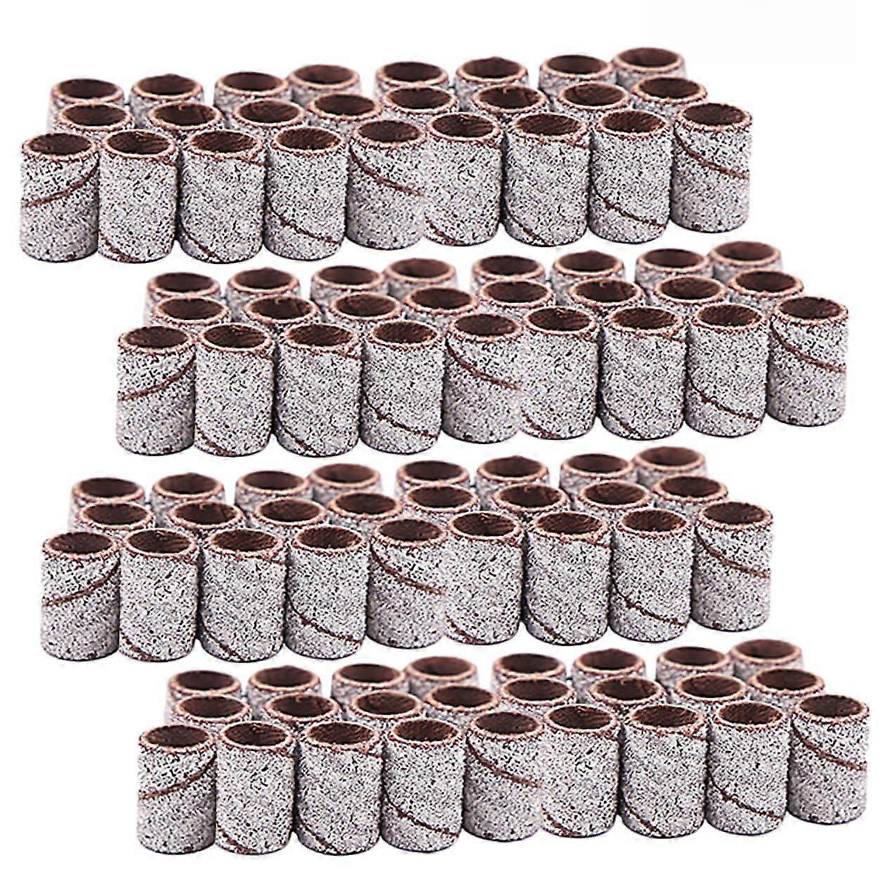 Professional Nail Drill Bits Set with 100pcs Precision Sanding Bands for Manicure and Pedicure