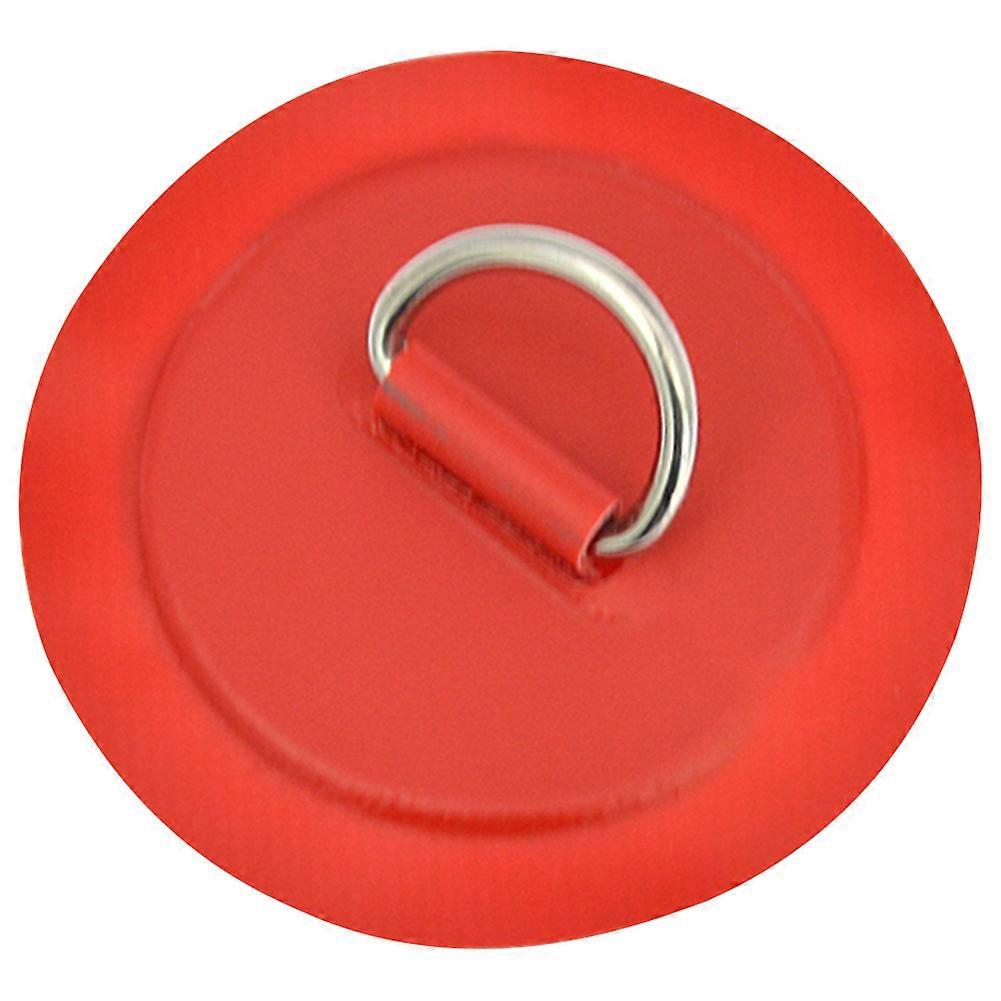 8cm D-Ring Patch Stand Up Paddle Ring Patch Round Shape SUP D-Ring Patch Seawater Resistant for Inflatable Boat Kayak