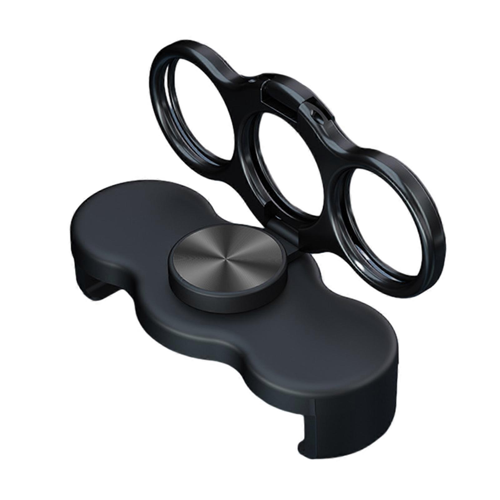 1/2Pcs Dual-Ring Three-Finger Back Clip Holder Multipurpose Foldable Phone Grip Holder 360 Degrees
