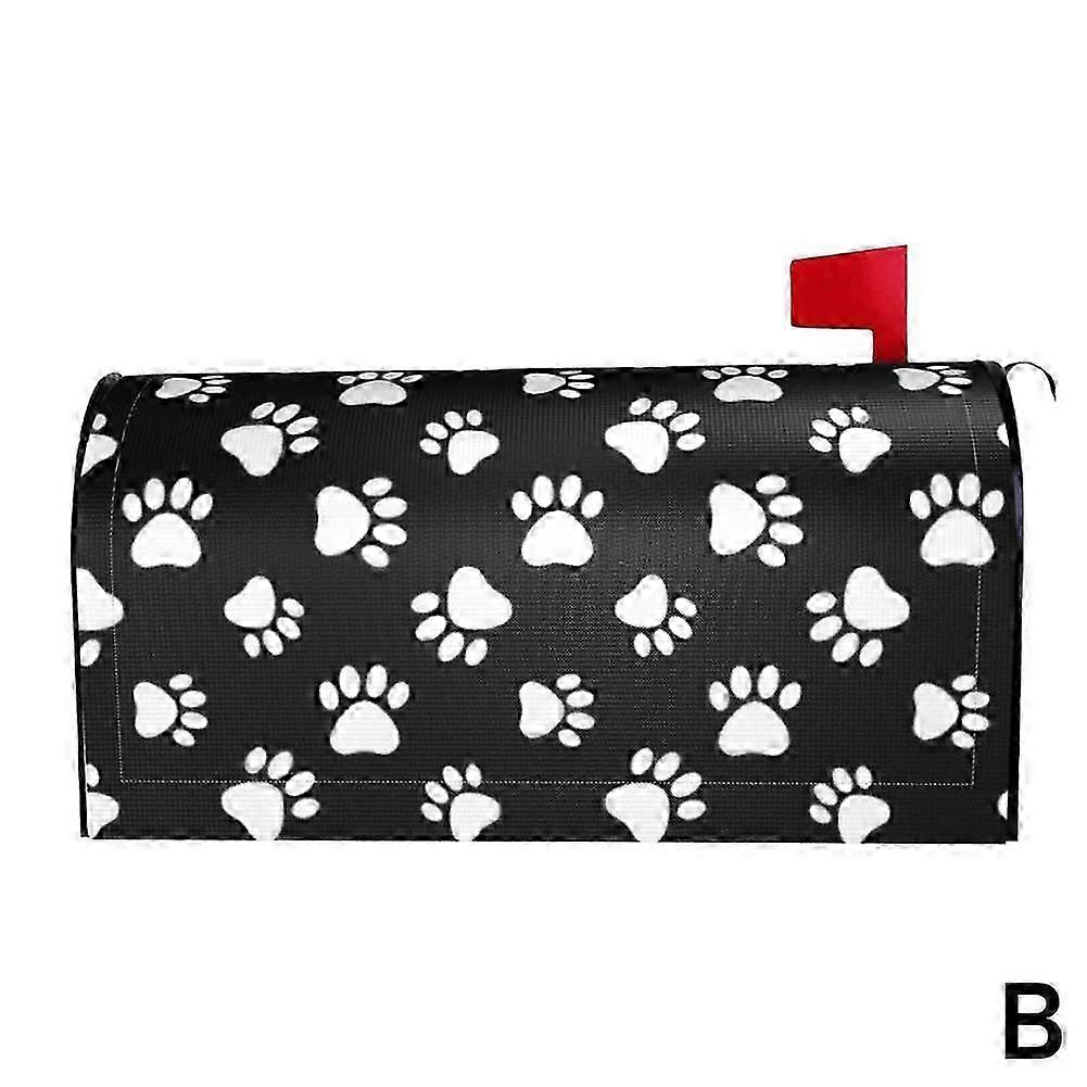 Magnetic Mailbox Covers Reusable Post Letter Box Protective Wrap Masterly Floral