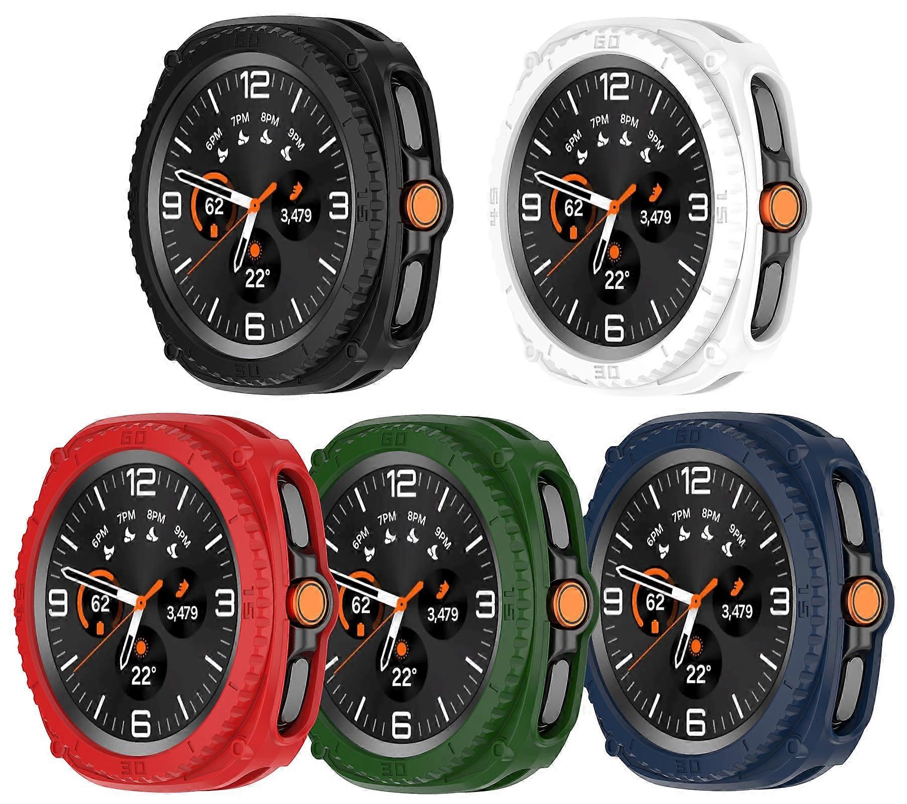 Bezel Protector Ring Cover 5 Pack Scratch Resistant Case for Samsung Galaxy Watch 8 Classic 46mm