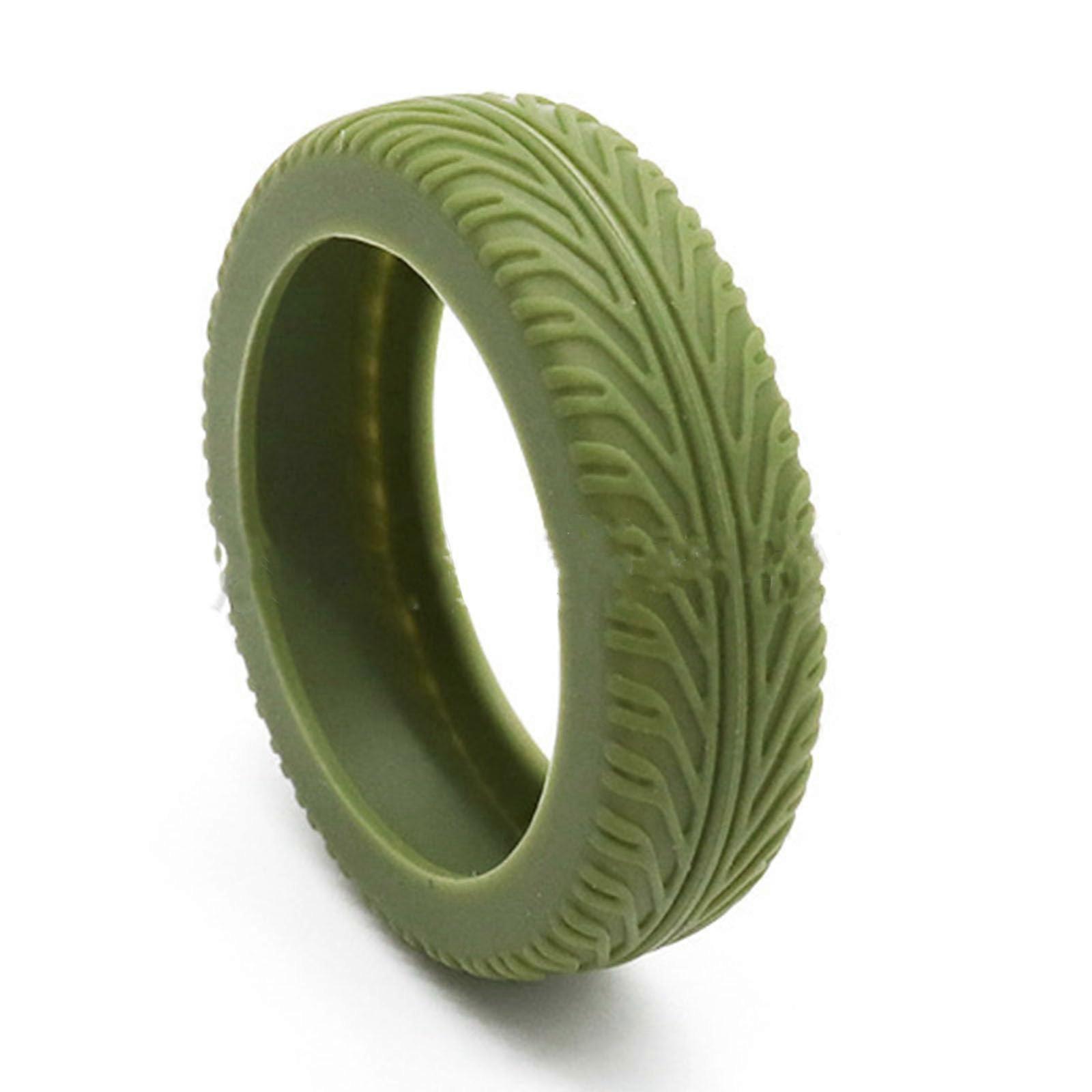 8Pcs Silicone Luggage Wheel Covers Noise Reduction Smooth Rolling Suitcase Protector Set