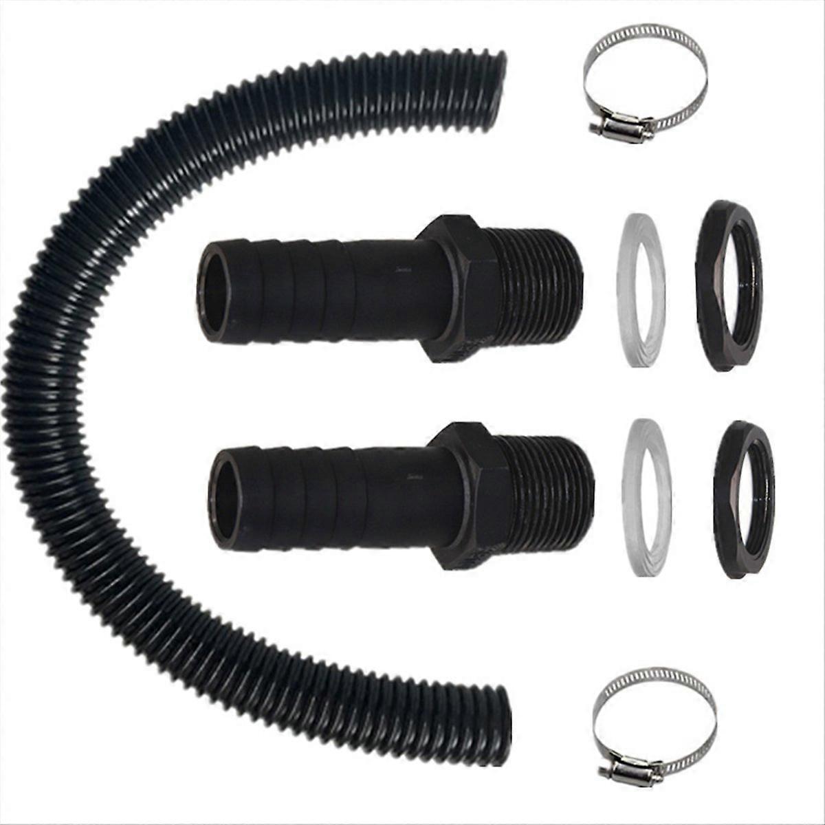Rain Connection Set Include Connection Hose, Rain Bushing Rain Collector Rain Connector Set