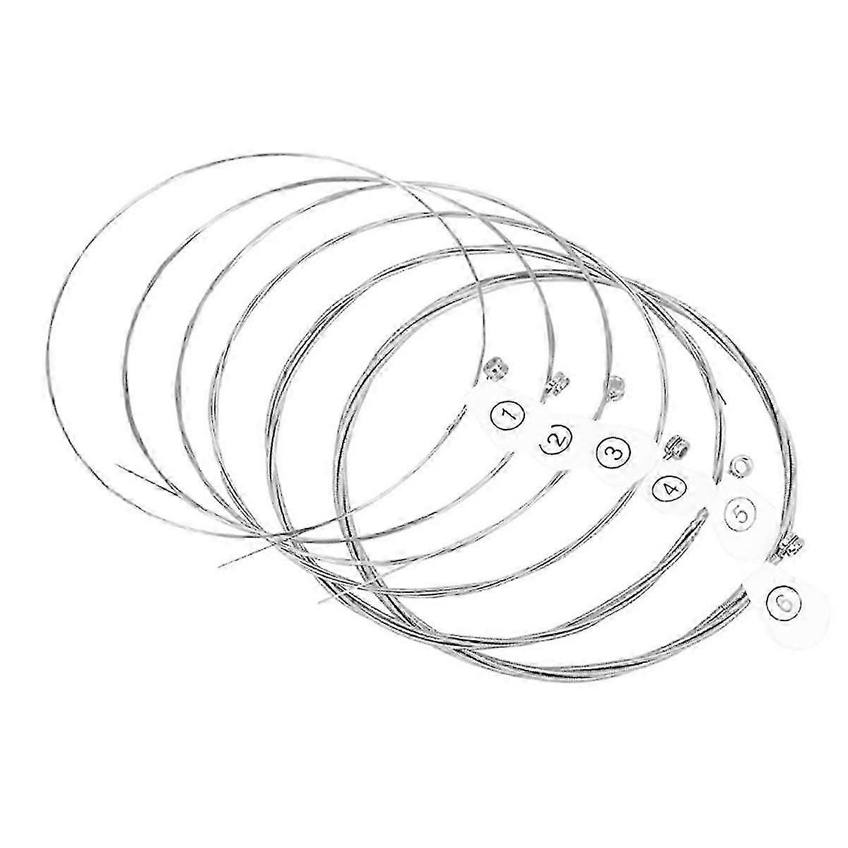E139 Electric Guitar String Set 6Pcs Rustproof Guitar Strings bs