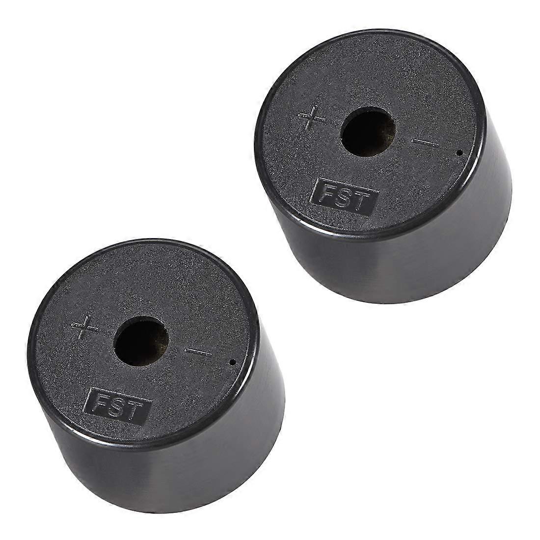 2 Pcs DC 12V Active Electronic Alarm Buzzer 100dB Continuous Sound Beeper for Security Systems