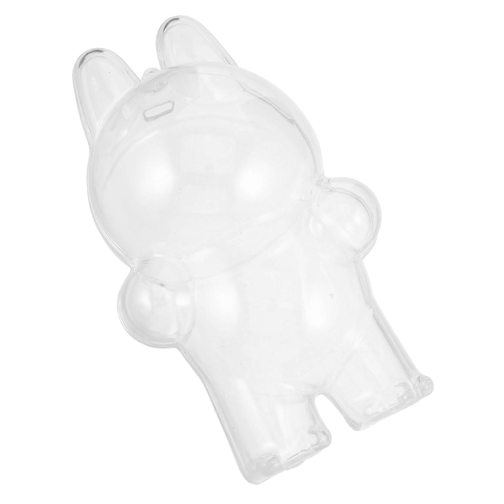 Clear Acrylic Doll Display Case Dustproof Protection for Figures and Artwork with Unique Design