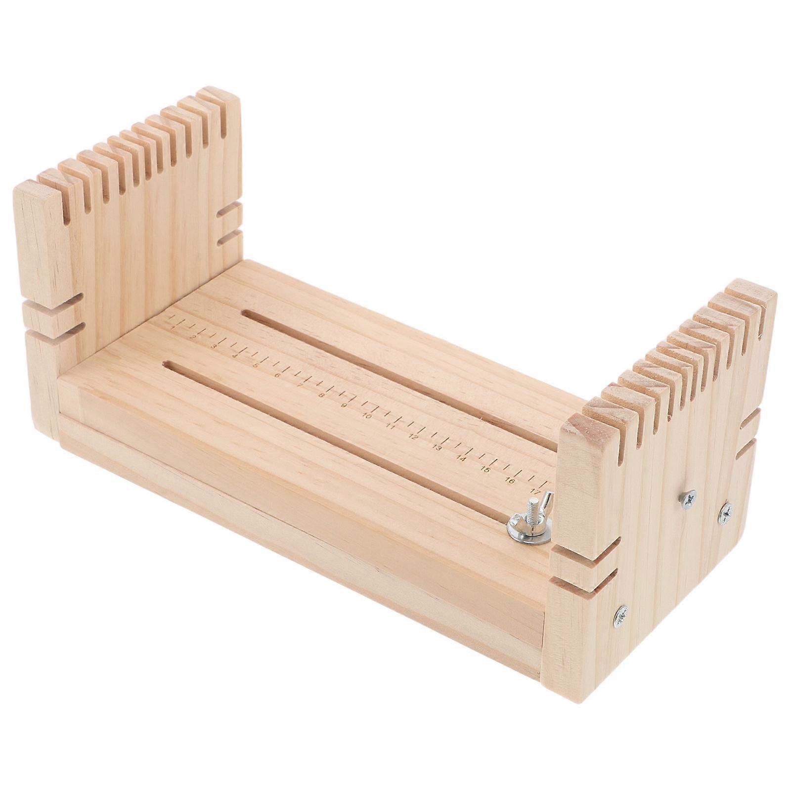 Wooden Bracelet Maker Jig for Adjustable DIY Weaving Tool