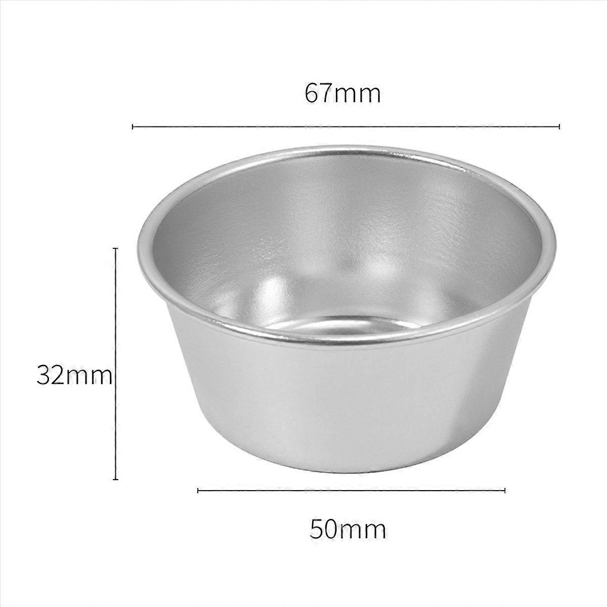 8 Pieces Individual Molds Pudding Molds Cups