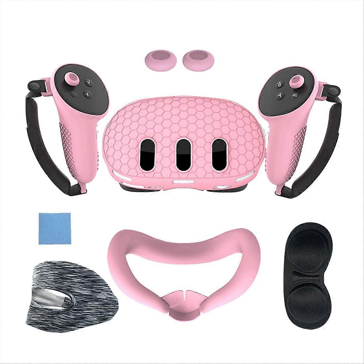 Protective Case for 3 VR Headset Head Face Cover E