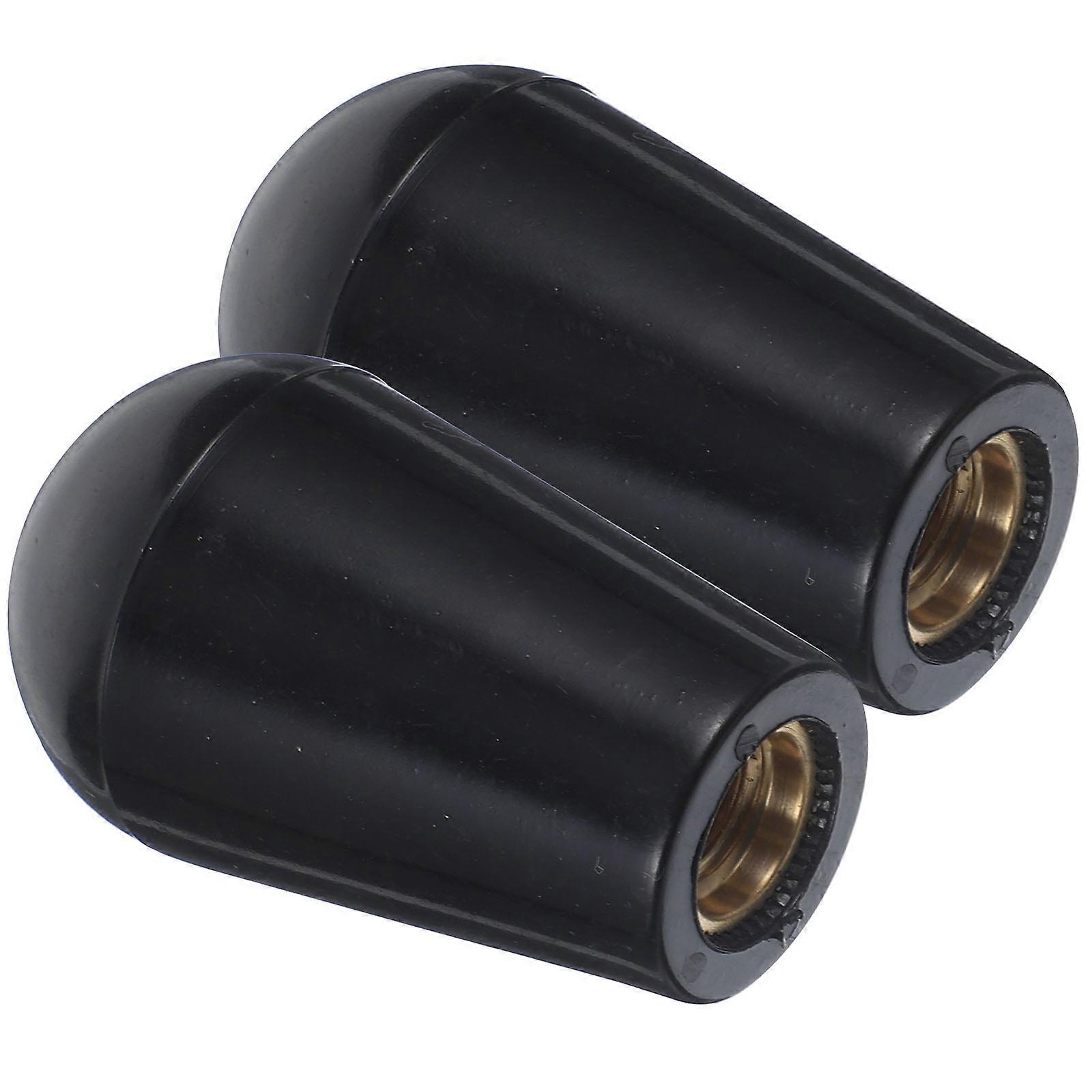 Black Plastic Beer Tap Handle for Faucet Replacement 2Pcs