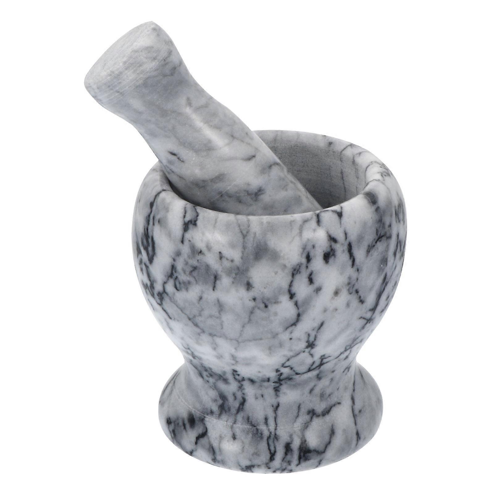 Marble Garlic Grinder for Garlic Mash with 1Set Kitchen Use