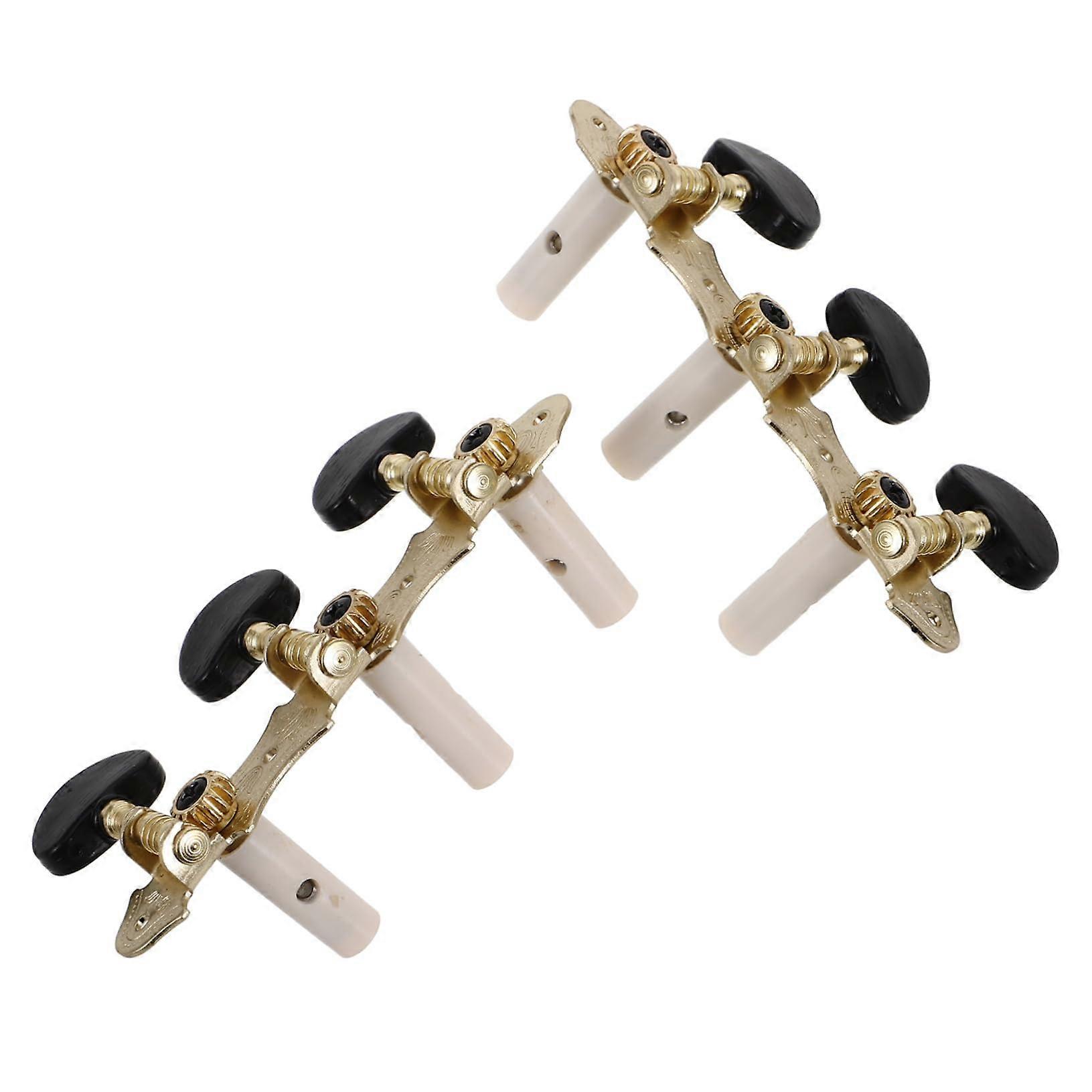 Locking Tuners for Acoustic Guitar with Stable Tuning Lock and Fast String Changes