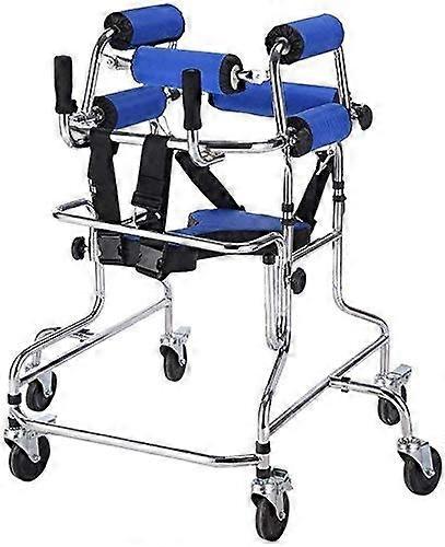 Lightweight Height Adjustable Rollator Walker with Wheels for Seniors and Elderly Mobility Aid