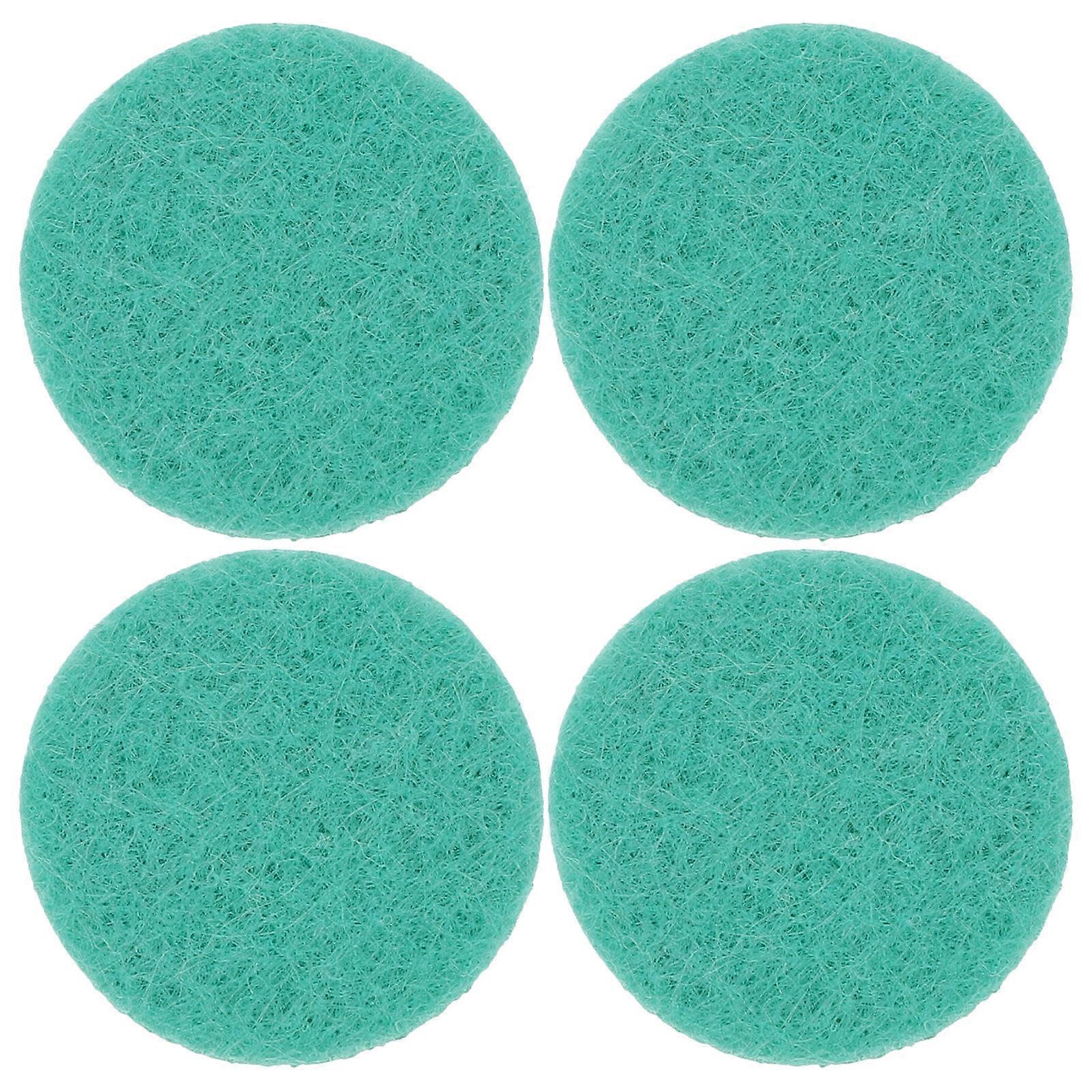 100Pcs Aromatherapy Diffuser Pad Round Replacement Refill Pads for Necklace Locket Pads