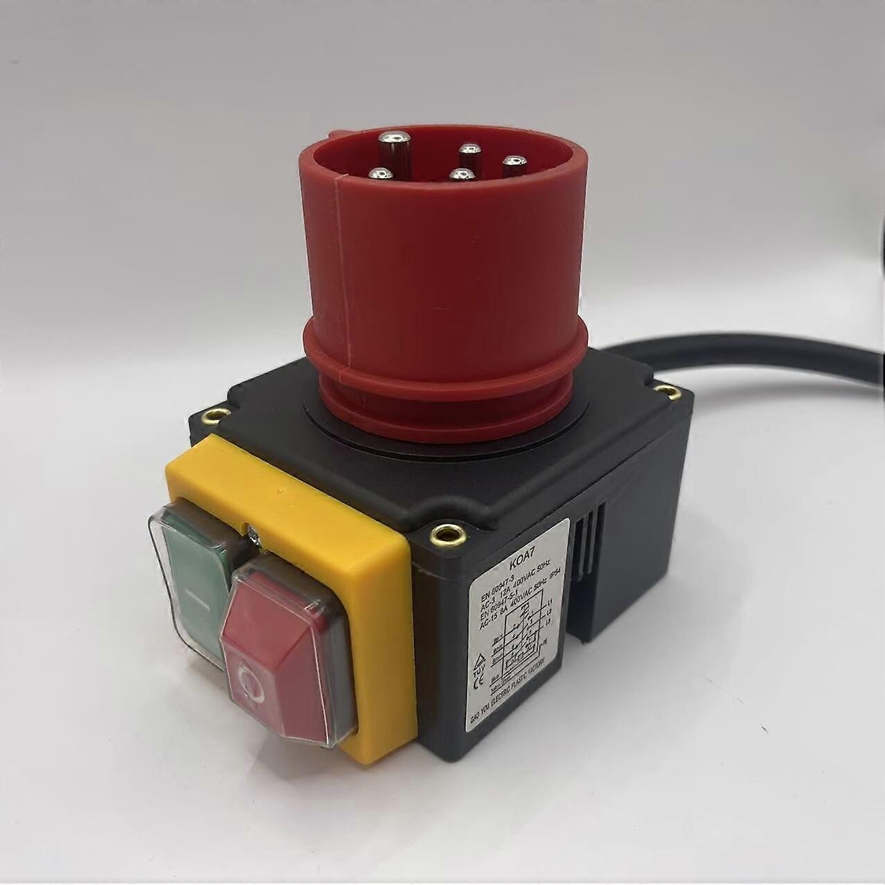 3-Phase 380/400V Switch Machine with Cable, Phase Inverter for EU Compatibility