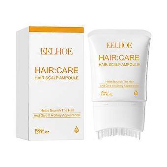 Hair Scalp Ampoule, Nourishing Hair Care Essence with Comb Applicator, 100ml