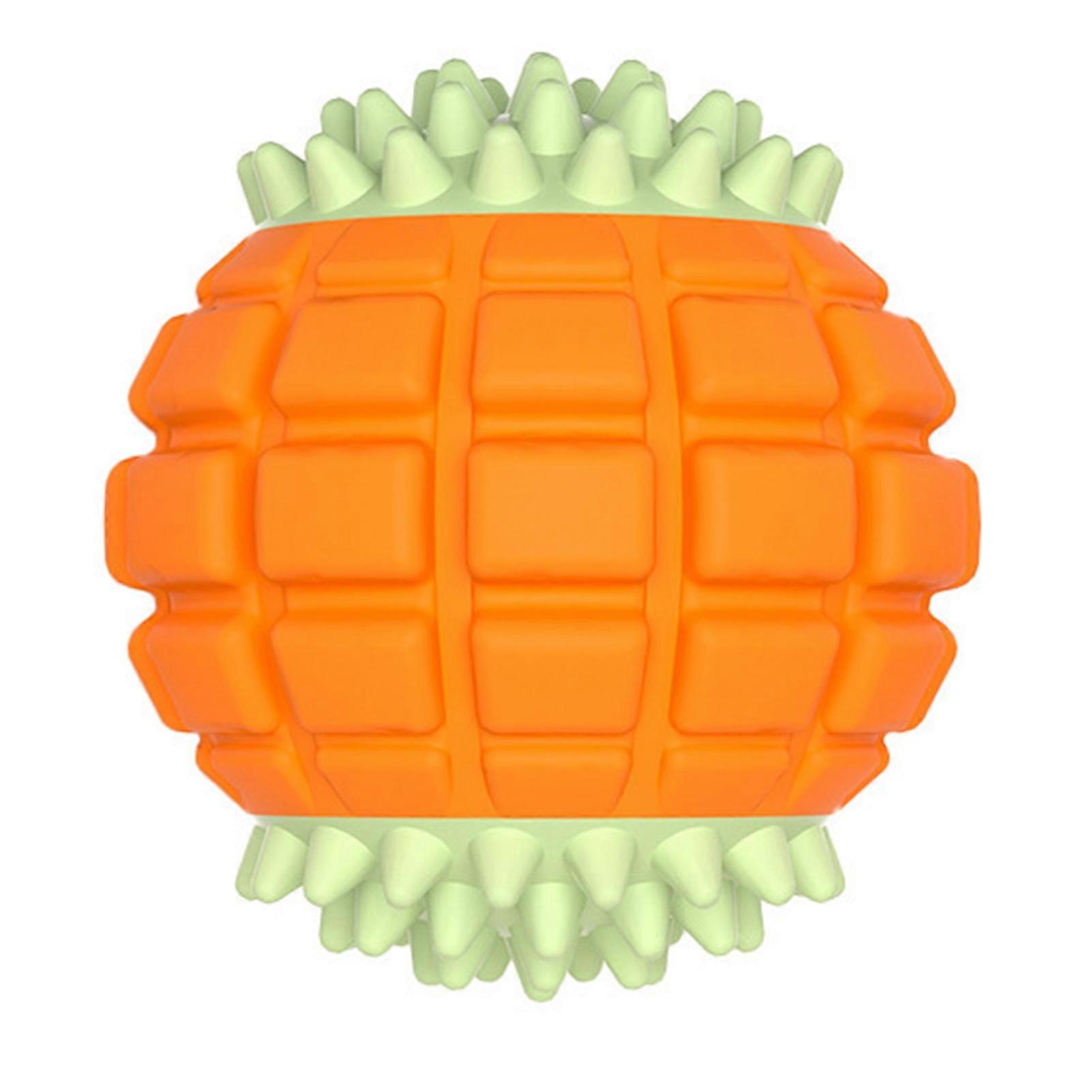 Interactive Dog Chew Ball - Built In Squeaker - for Training