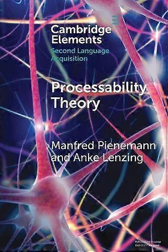 Processability Theory - Manfred Pienemann - Paperback - en Book