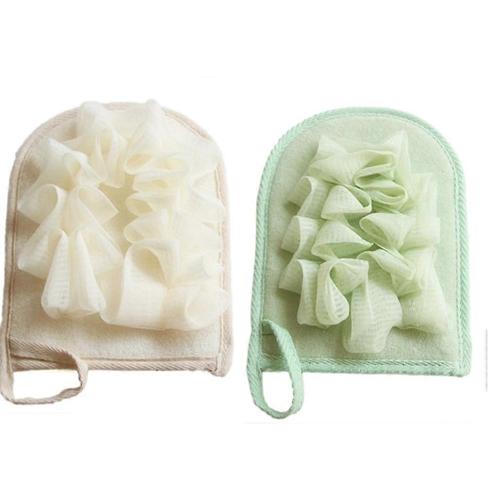 Bath Sponge Mesh Bath Sponge Pads for Deep Cleaning Assorted Color