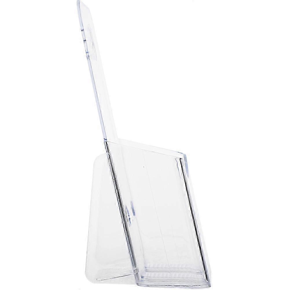 Acrylic Display Rack Wall Mounted File Holder Transparent compatible with Document Storage