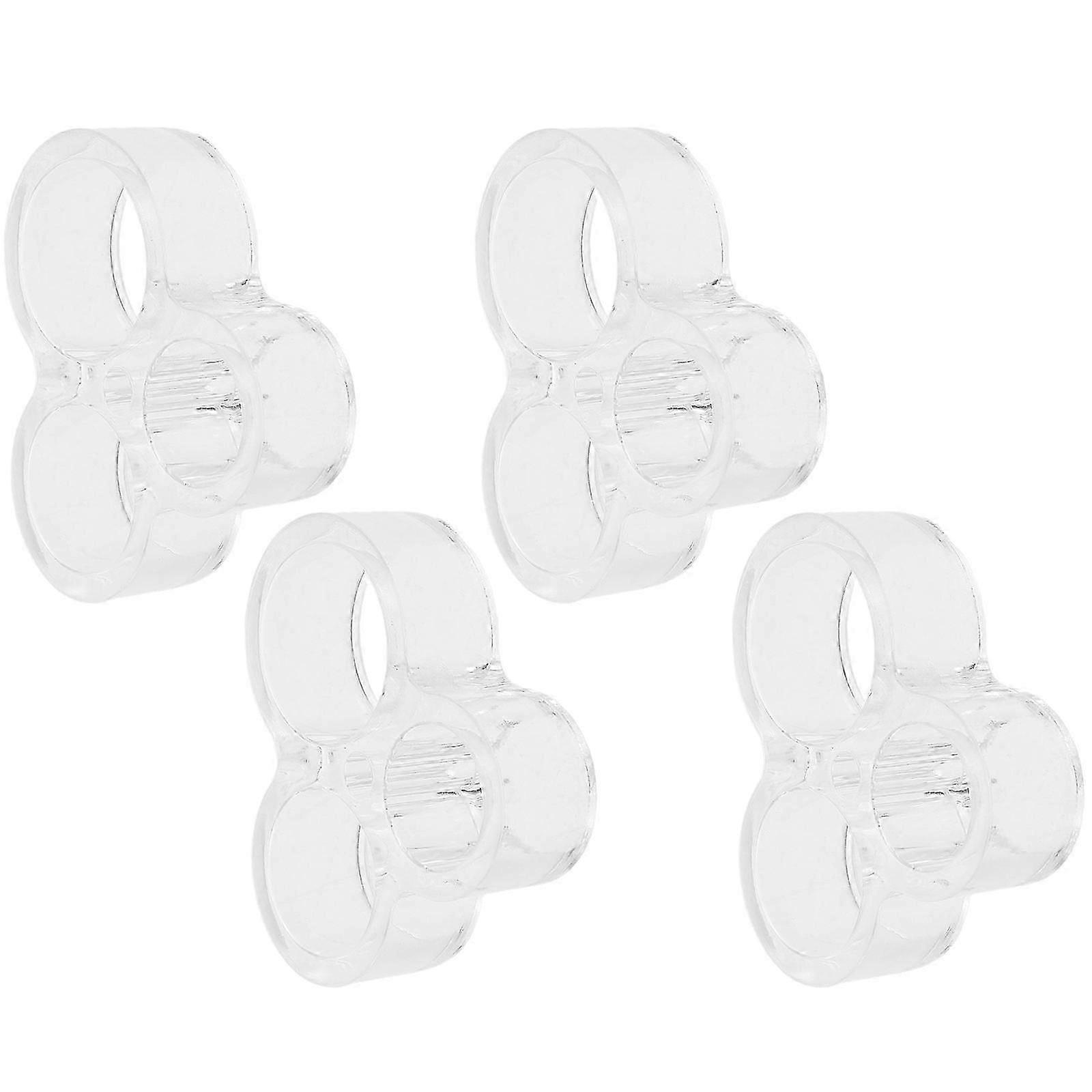 4pcs Silicone Child Proof Door Handle Covers Protective Pads for Door Knobs